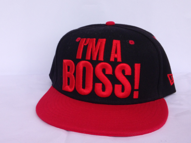 ME Clothing Im A Boss Snapback Hat #02